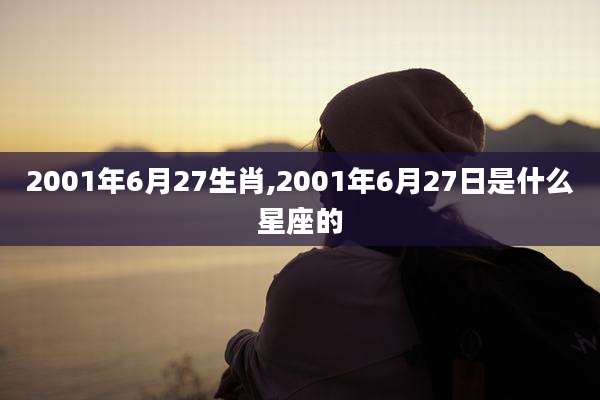 2001年6月27生肖,2001年6月27日是什么星座的