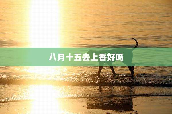 八月十五去上香好吗