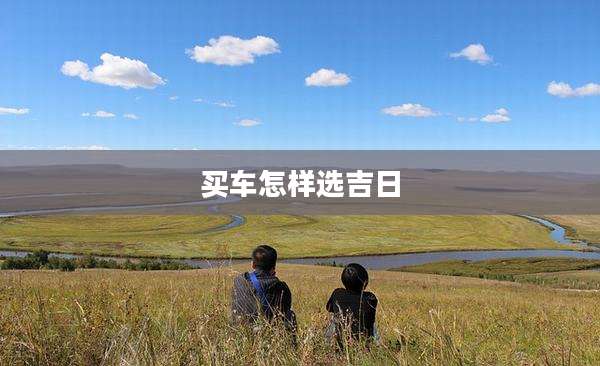 买车怎样选吉日