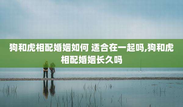 狗和虎相配婚姻如何 适合在一起吗,狗和虎相配婚姻长久吗