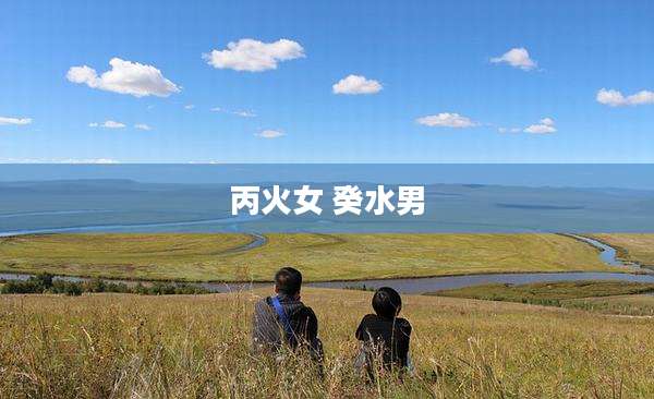 丙火女 癸水男