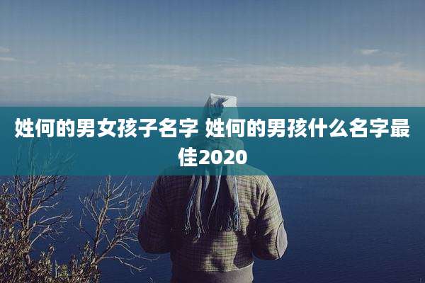 姓何的男女孩子名字 姓何的男孩什么名字最佳2020