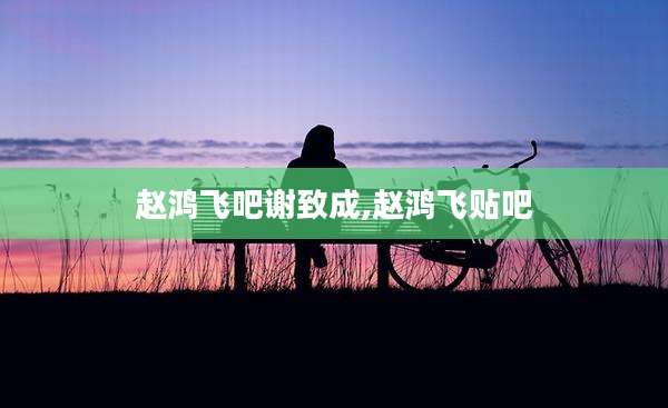 赵鸿飞吧谢致成,赵鸿飞贴吧