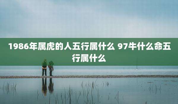 1986年属虎的人五行属什么 97牛什么命五行属什么