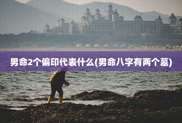 男命2个偏印代表什么(男命八字有两个墓)