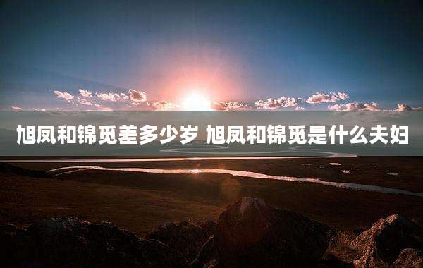 旭凤和锦觅差多少岁 旭凤和锦觅是什么夫妇