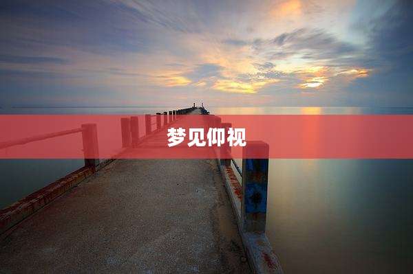 梦见仰视