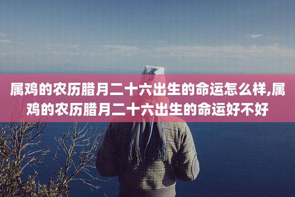 属鸡的农历腊月二十六出生的命运怎么样,属鸡的农历腊月二十六出生的命运好不好