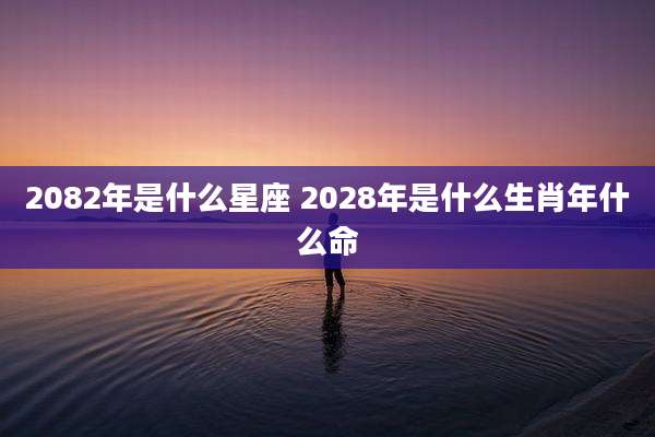 2082年是什么星座 2028年是什么生肖年什么命