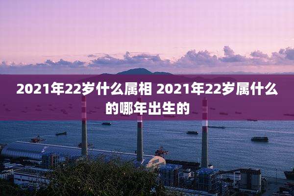 2021年22岁什么属相 2021年22岁属什么的哪年出生的