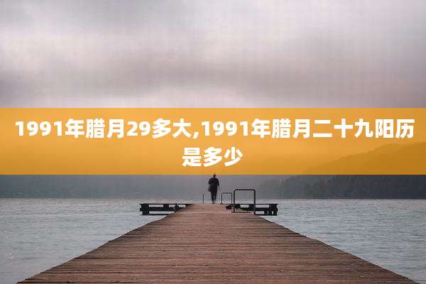 1991年腊月29多大,1991年腊月二十九阳历是多少