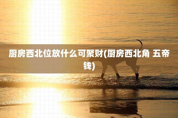 厨房西北位放什么可聚财(厨房西北角 五帝钱)