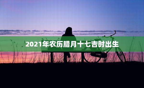 2021年农历腊月十七吉时出生