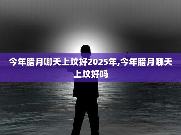 今年腊月哪天上坟好2025年,今年腊月哪天上坟好吗