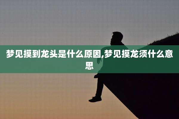 梦见摸到龙头是什么原因,梦见摸龙须什么意思