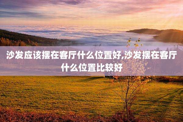 沙发应该摆在客厅什么位置好,沙发摆在客厅什么位置比较好