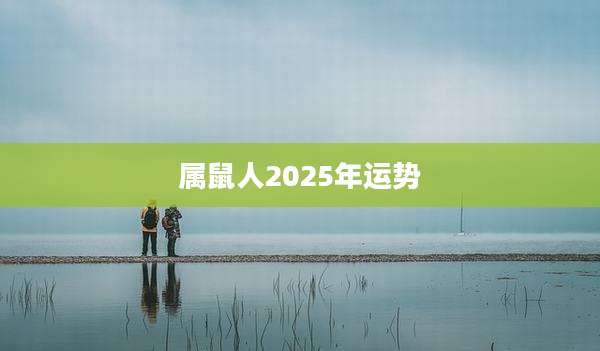 属鼠人2025年运势