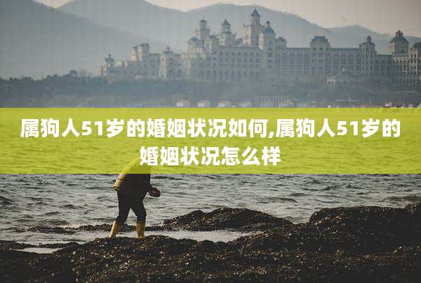 属狗人51岁的婚姻状况如何,属狗人51岁的婚姻状况怎么样