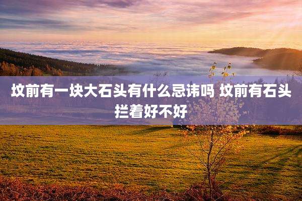 坟前有一块大石头有什么忌讳吗 坟前有石头拦着好不好
