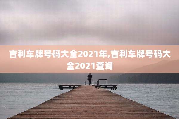 吉利车牌号码大全2021年,吉利车牌号码大全2021查询