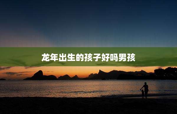 龙年出生的孩子好吗男孩