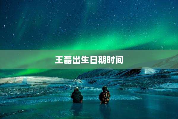 王磊出生日期时间