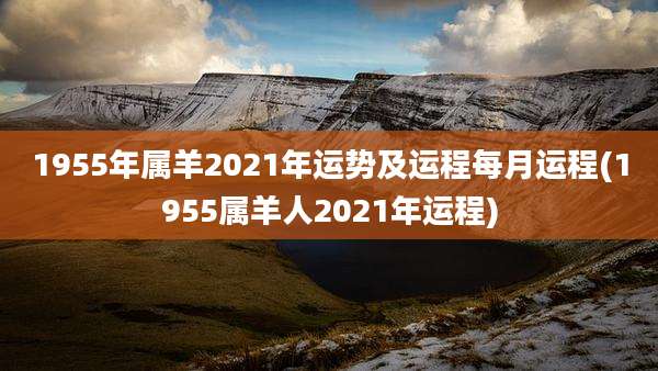 1955年属羊2021年运势及运程每月运程(1955属羊人2021年运程)