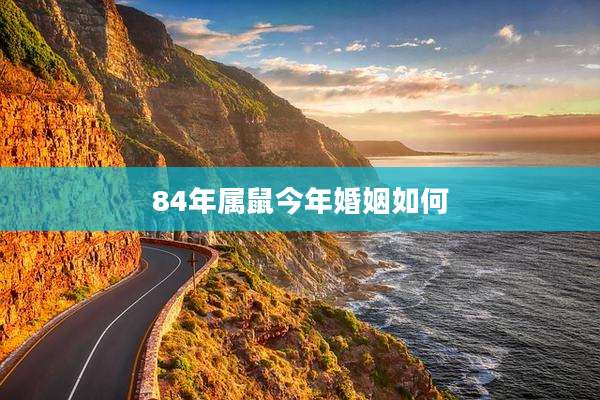 84年属鼠今年婚姻如何