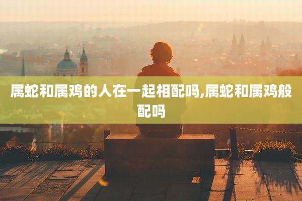 属蛇和属鸡的人在一起相配吗,属蛇和属鸡般配吗