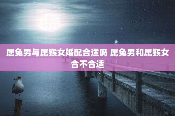 属兔男与属猴女婚配合适吗 属兔男和属猴女合不合适