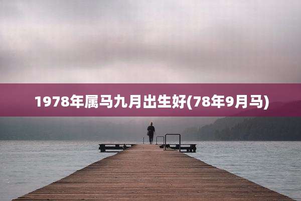 1978年属马九月出生好(78年9月马)