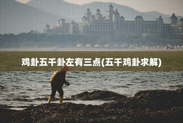 鸡卦五千卦左有三点(五千鸡卦求解)