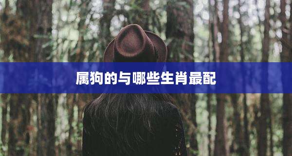 属狗的与哪些生肖最配