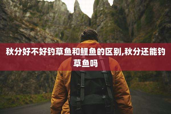秋分好不好钓草鱼和鲤鱼的区别,秋分还能钓草鱼吗