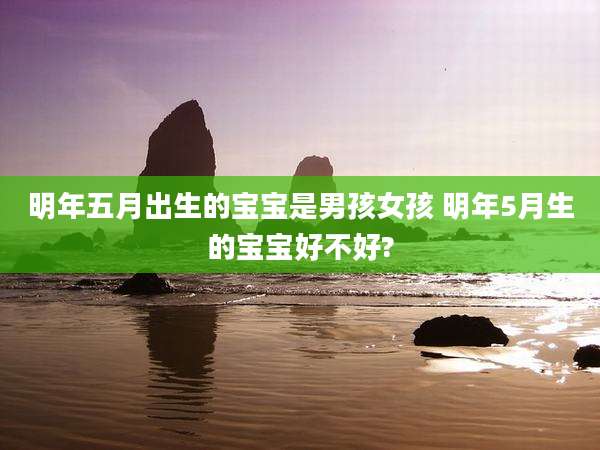 明年五月出生的宝宝是男孩女孩 明年5月生的宝宝好不好?