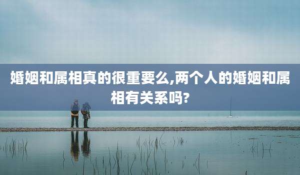 婚姻和属相真的很重要么,两个人的婚姻和属相有关系吗?