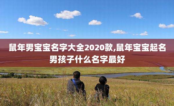 鼠年男宝宝名字大全2020款,鼠年宝宝起名男孩子什么名字最好