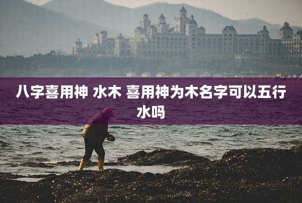 八字喜用神 水木 喜用神为木名字可以五行水吗