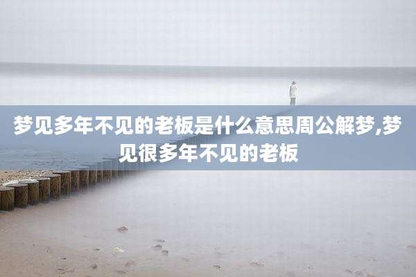 梦见多年不见的老板是什么意思周公解梦,梦见很多年不见的老板