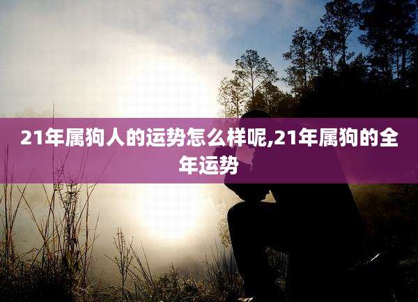 21年属狗人的运势怎么样呢,21年属狗的全年运势