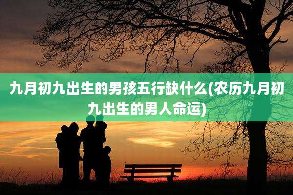 九月初九出生的男孩五行缺什么(农历九月初九出生的男人命运)
