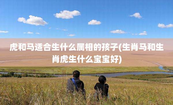 虎和马适合生什么属相的孩子(生肖马和生肖虎生什么宝宝好)