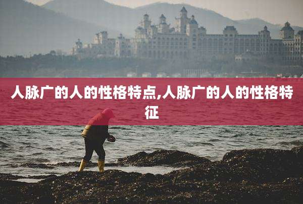 人脉广的人的性格特点,人脉广的人的性格特征