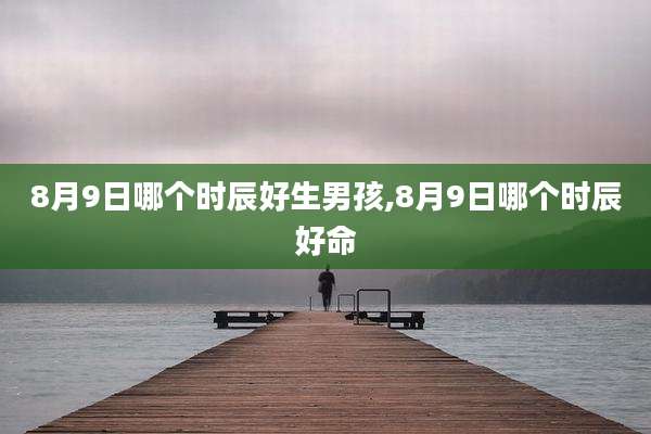 8月9日哪个时辰好生男孩,8月9日哪个时辰好命