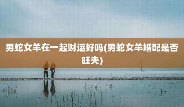 男蛇女羊在一起财运好吗(男蛇女羊婚配是否旺夫)
