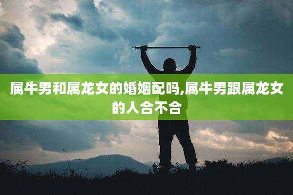 属牛男和属龙女的婚姻配吗,属牛男跟属龙女的人合不合