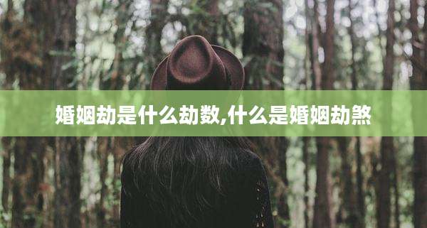 婚姻劫是什么劫数,什么是婚姻劫煞