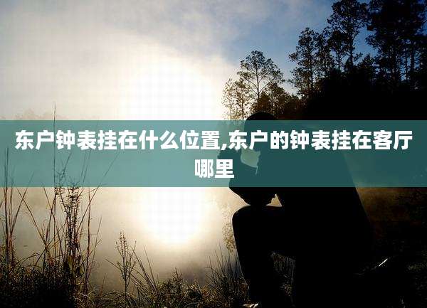 东户钟表挂在什么位置,东户的钟表挂在客厅哪里