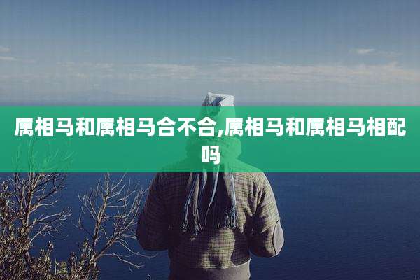 属相马和属相马合不合,属相马和属相马相配吗