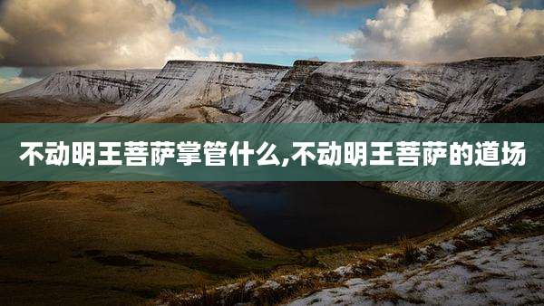 不动明王菩萨掌管什么,不动明王菩萨的道场